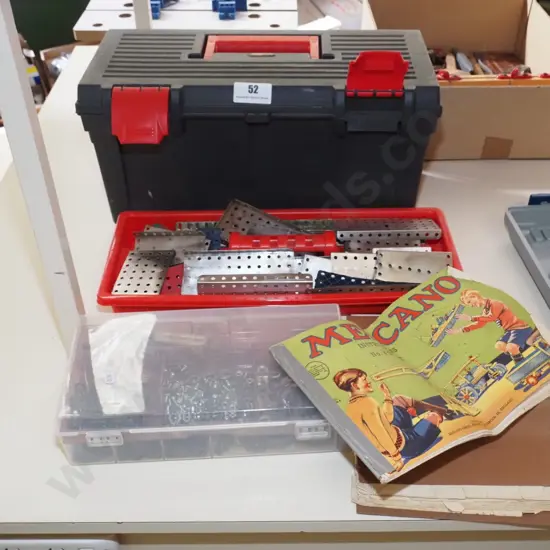 tool box and Meccano