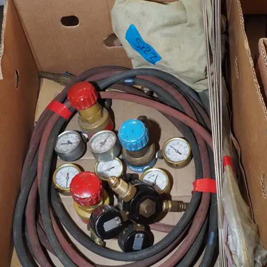 box; acetylene welding accessories