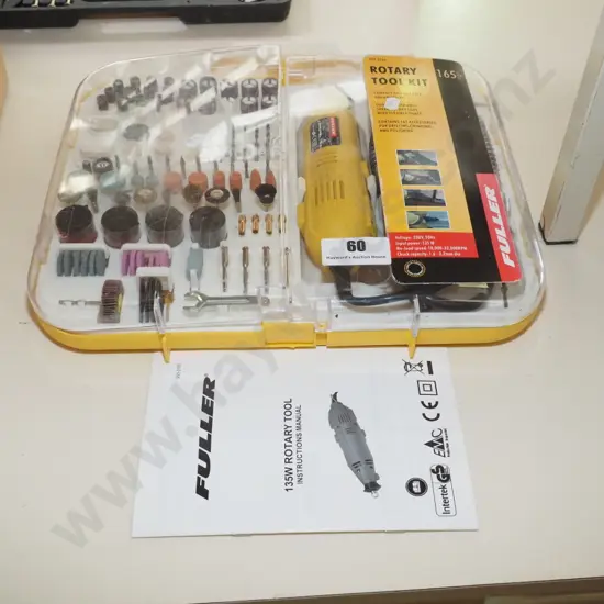 as-new cased Fuller rotary tool kit