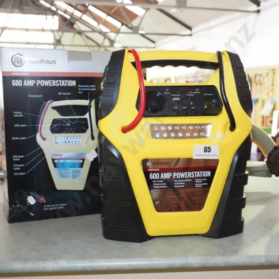Autohaus 600 amp power station