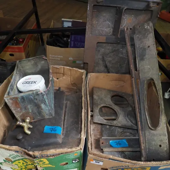 2 boxes of restorer's Champion Dover No 7 coal/wood range bits