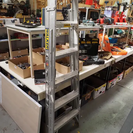 TradeMaster 5 step aluminium ladder