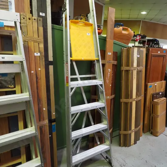 Rhino 5 step painters ladder