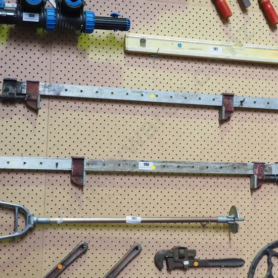 2 sash clamps - yellow dots