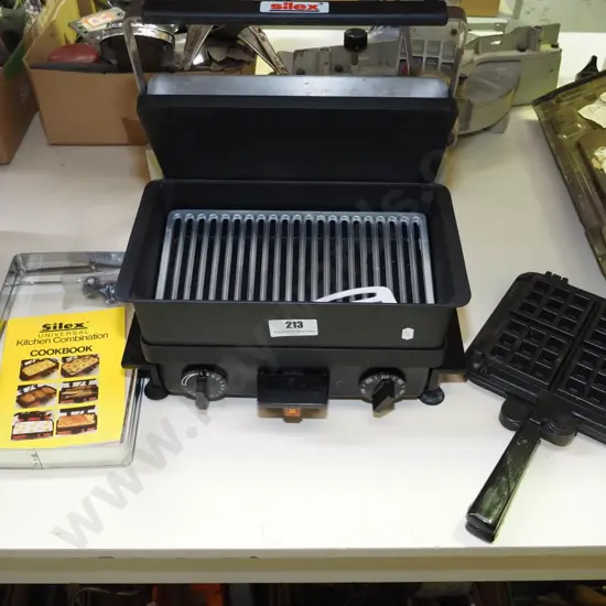 Silex combination cooker, Belgium waffle maker
