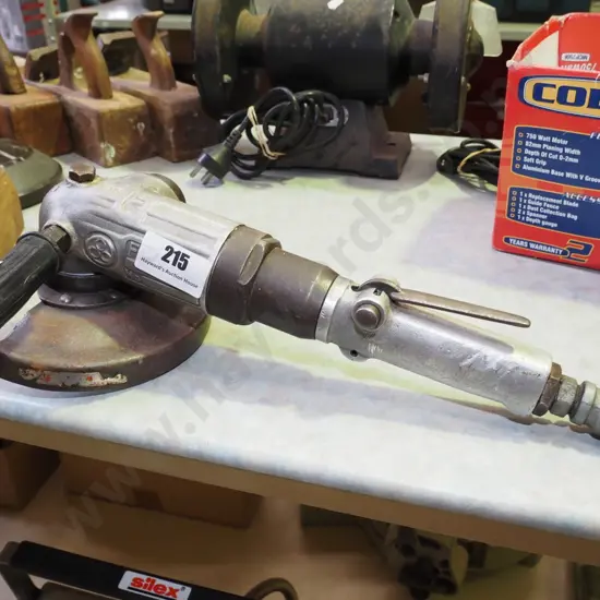 air powered angle grinder