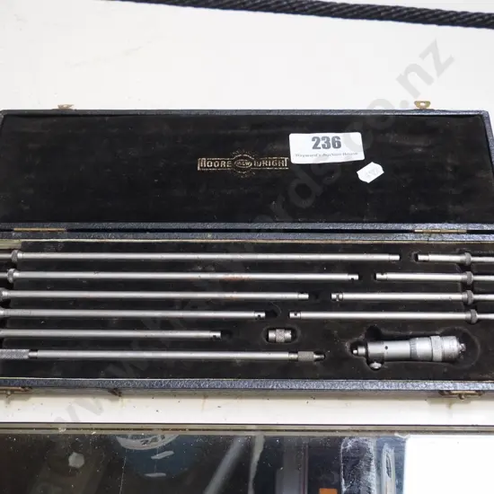 Moore & Wright intside outside micrometers