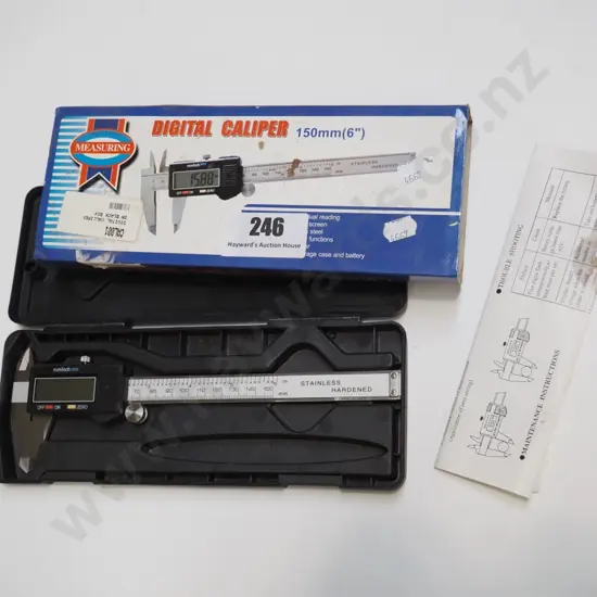 cased digital calipers