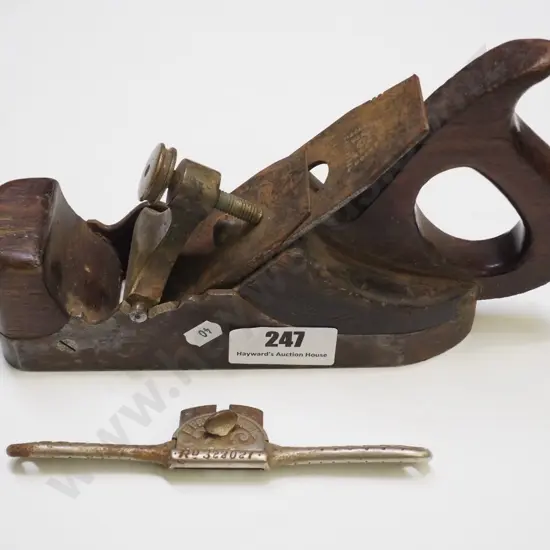 vintage hand plane, small spoke shave