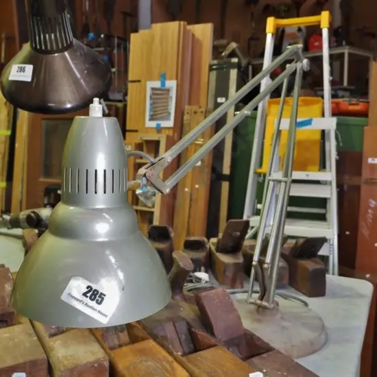 metal anglepoise lamp