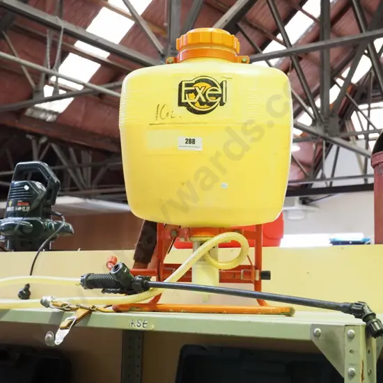 Exel backpack sprayer