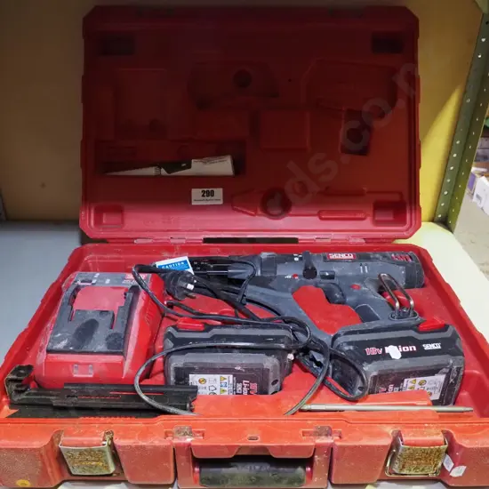 battery powered Senco collated screw gun