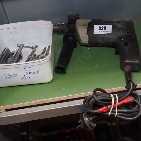 drill, drill bits, jig