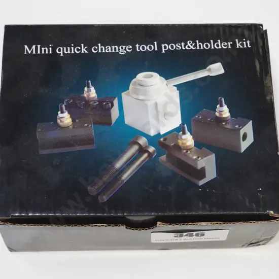 boxed mini quick tool post & holder kit