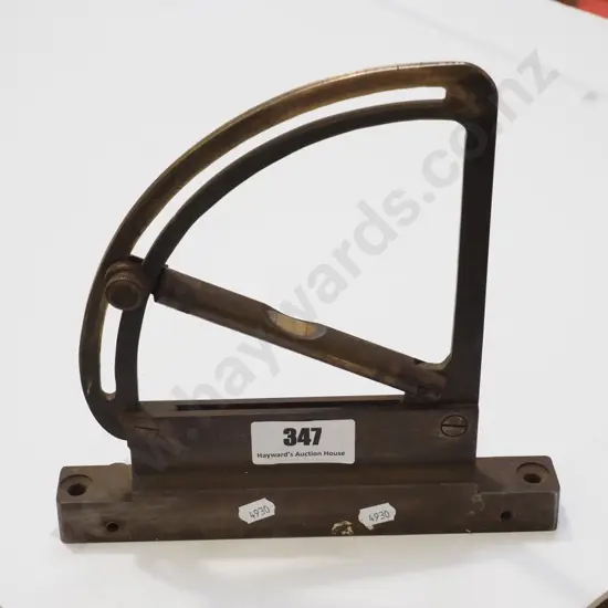 vintage brass angle finder