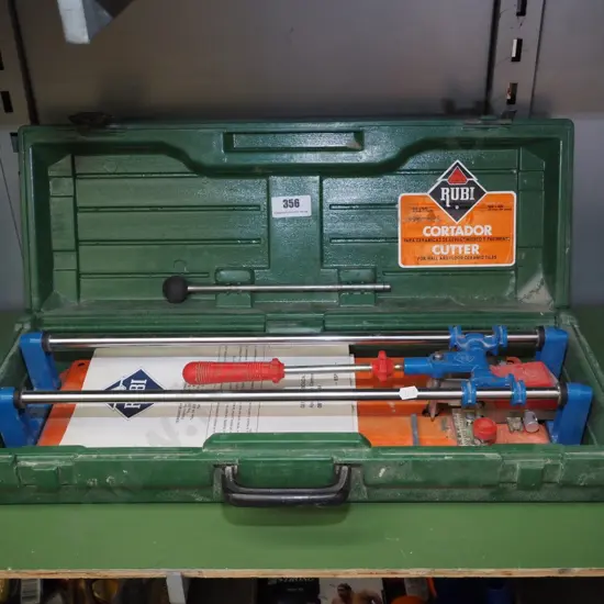 cased Rubi tile cutter