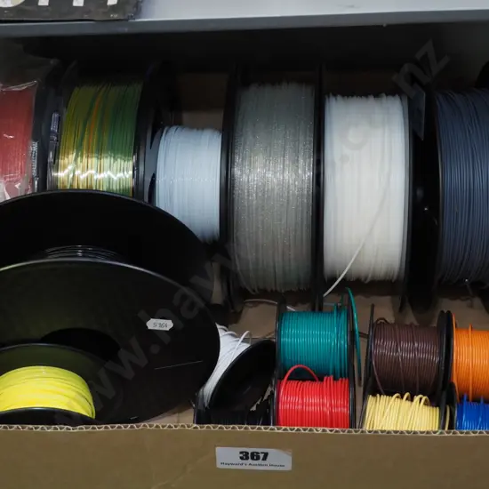 box of 3D printer filaments