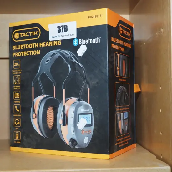 Tactix blue tooth ear muffs