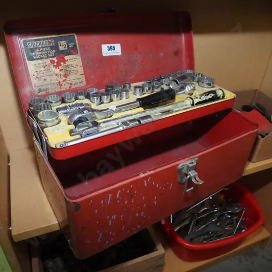 Sidchrome socket set and box