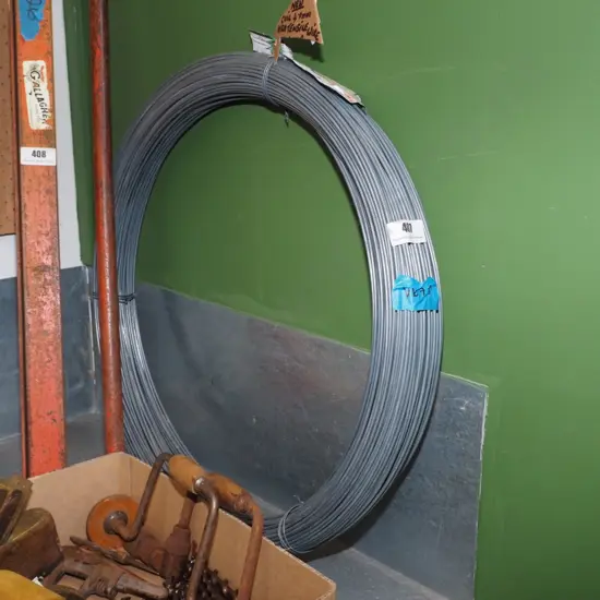 coil of 4mm high tensile wire