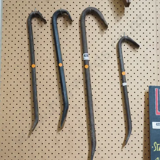 4 jemmy bars - yellow dots