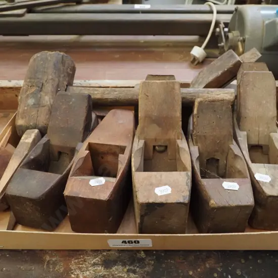 vintage planes and mallet