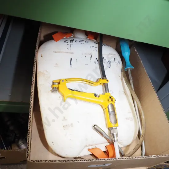 drench gun and backpack