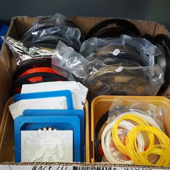 box of 3D printer filaments