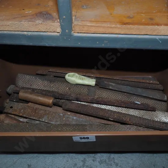 box of rasps and files