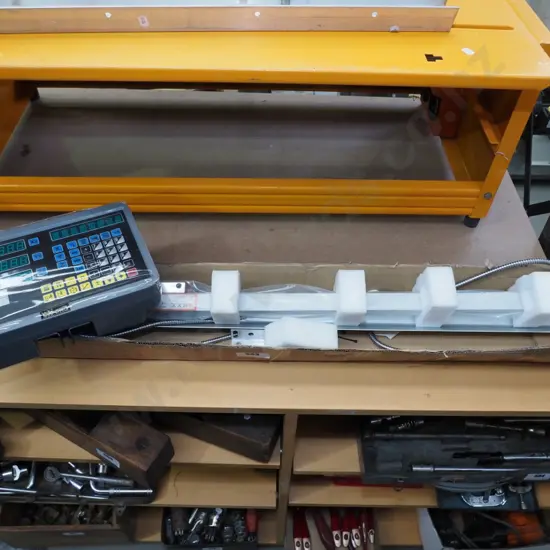 electronic 340mm read out scale, digital controller - doesn't calibrate correctly