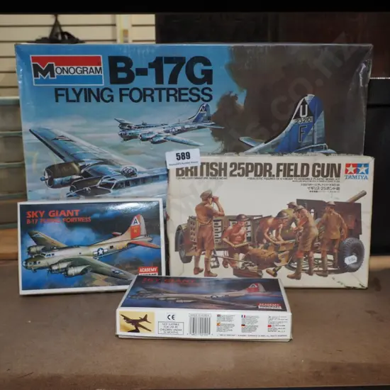 yet to be assmebled military models