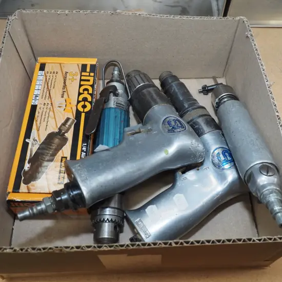 small box of air tools