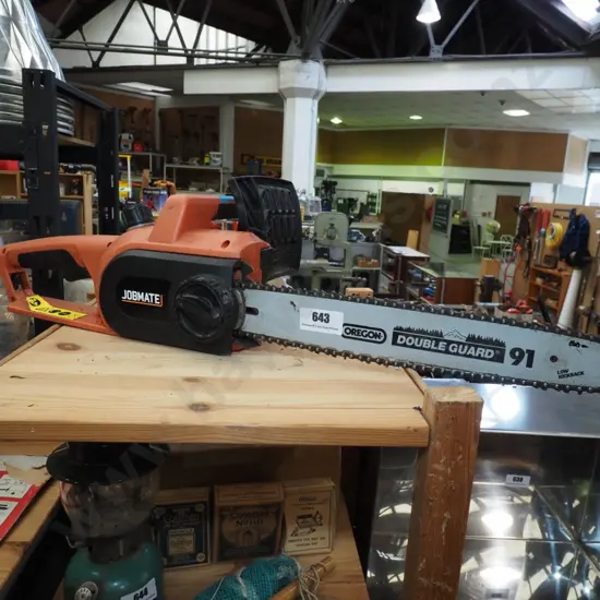 Jobmate electric chainsaw