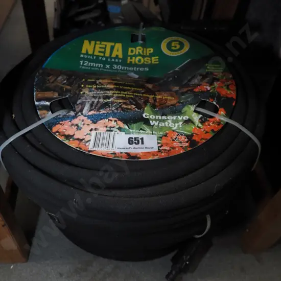 3 rolls of drip hose