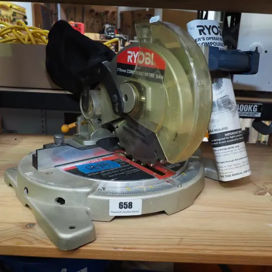Ryobi compound mitre saw