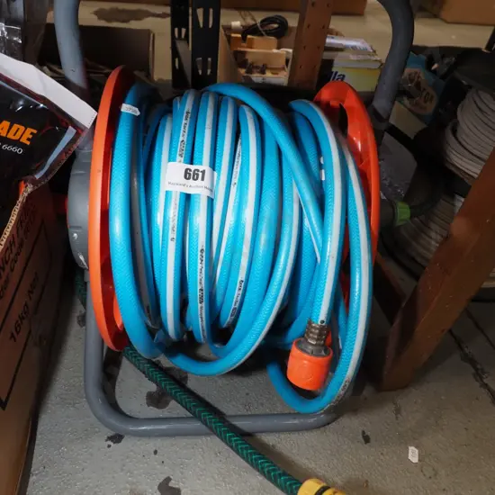 garden hose and reel