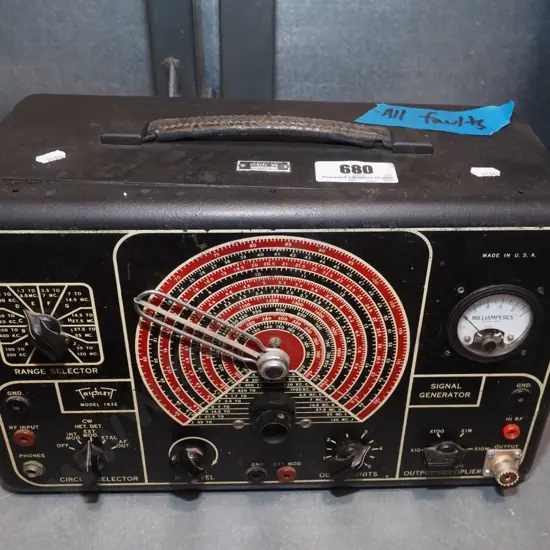 ham radio signal generator- not working