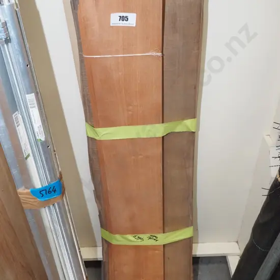 bundle of exotic timber veneer