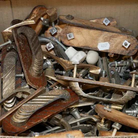 box; furniture handles