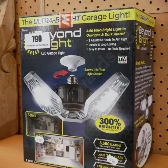 Beyond Bright garage light