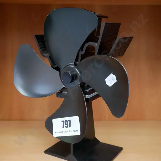 wood burner fan