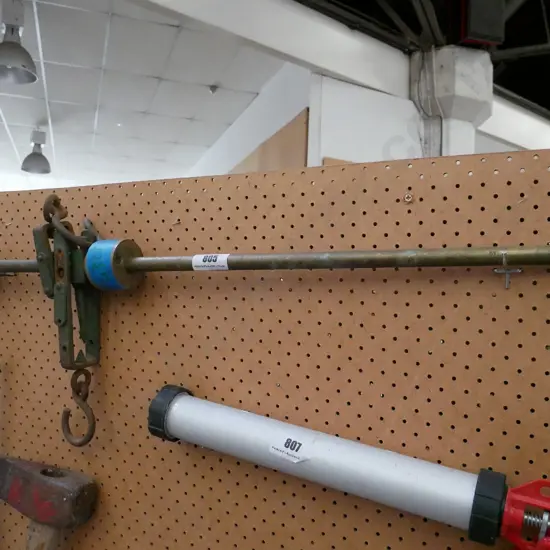 heavy brass wool sack scales