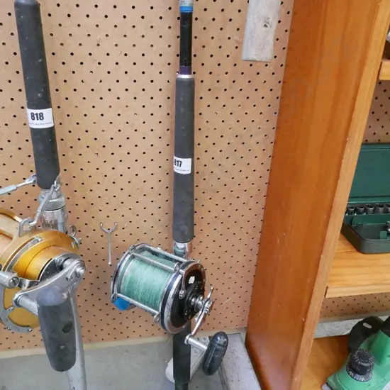 heavy duty fishing rod and reel