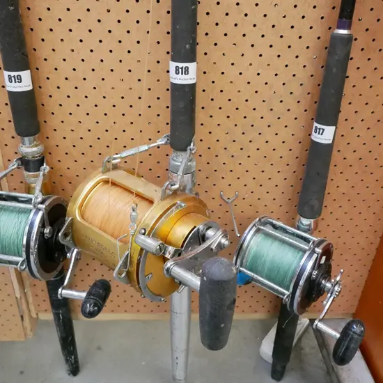 heavy duty fishing rod and reel