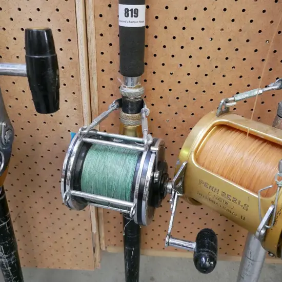 heavy duty fishing rod and reel