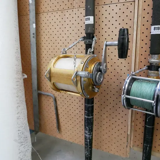 heavy duty fishing rod and reel