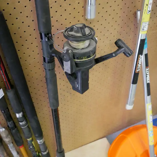 fishing rod and reel