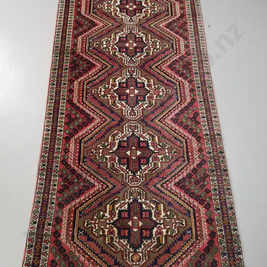 hand-knotted wool Persian floor rug L-2270 W-840