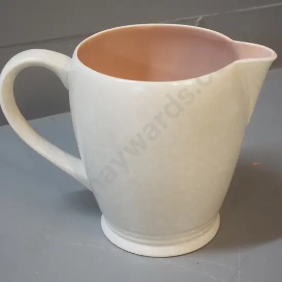 Poole seagull and pink large jug H-170