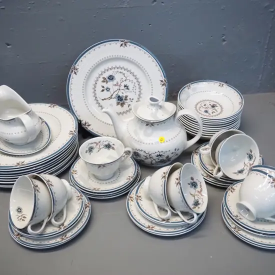 assorted Royal Doulton Old Colony dinner and teaware including teapot